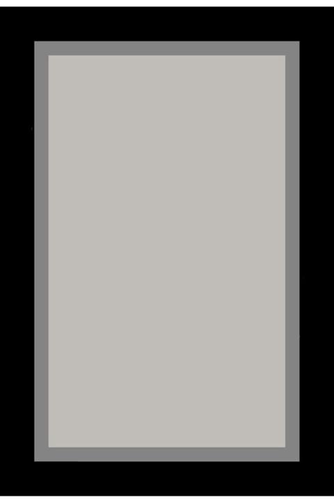 Missia Home Simya Serisi Gri Zemin Siyah Desen Halı