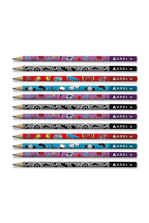Adel Yayınları Adel Cubies Kurşun Kalem 12 Li Paket (2061130180)