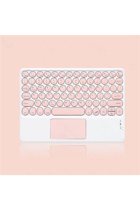 TahTicMer Apple Ipad 6. Nesil Bluetooth Klavye Touchpad Slim Kablosuz Wifi Q Klavye