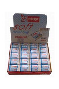 Mikro Soft 2b-40 Beyaz Silgi 5 Adet