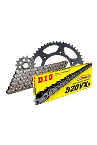 D.I.D Suzuki Dr-z 400 S 00-20 Zincir Dişli Set 15t-44t Uyumlu