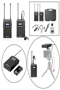 BOYA By-wm8 Tekli Kablosuz Yaka Mikrofonu Seti