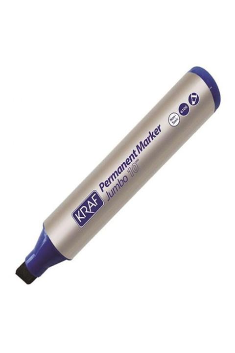 KRAF Permanent Markor Jumbo 10mm 610g Mavı