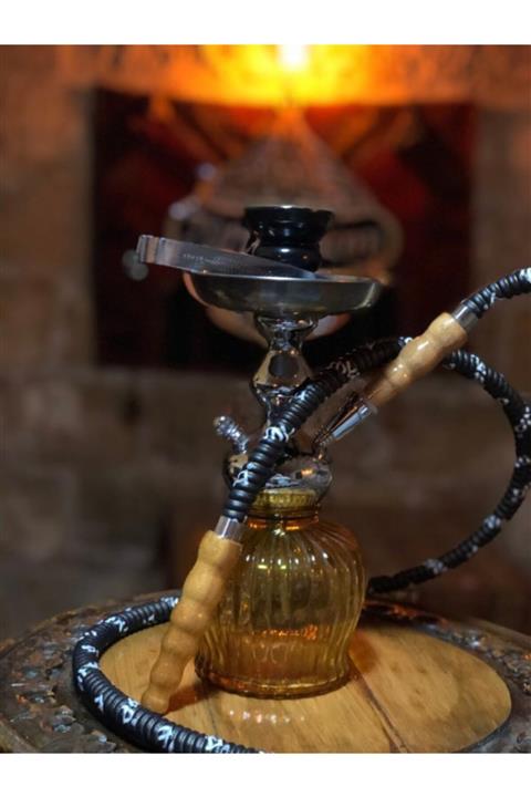 Tütün Hanı Mya Bal Rengi Nargile Ve Hediye Paketi