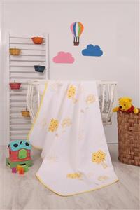 mellowbabystore Sarı Kuzu Desenli Bebek Pikesi