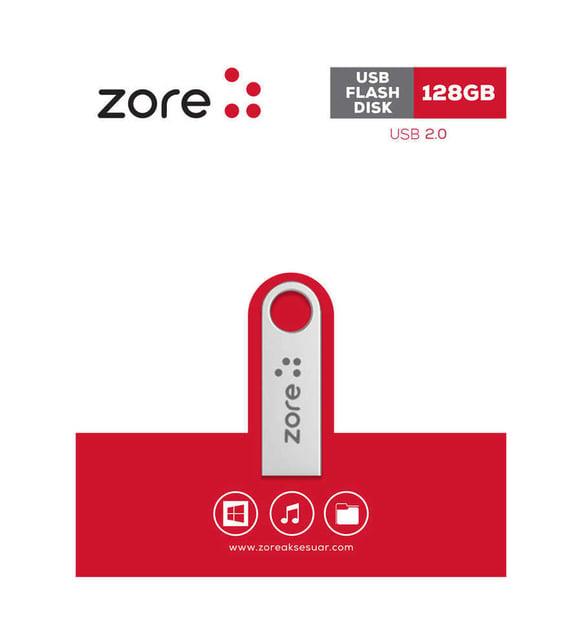 zore Metal Usb Flash Disk 128gb