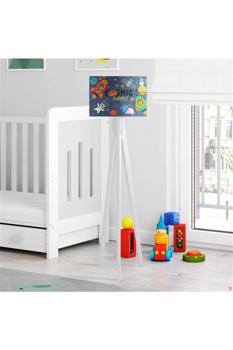 Çekirdek Home Cosmic Animals Çocuk Odası Lambader