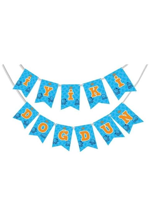 sweetsorcery Kral Şakir Action İyiki Doğdun Banner Fleması