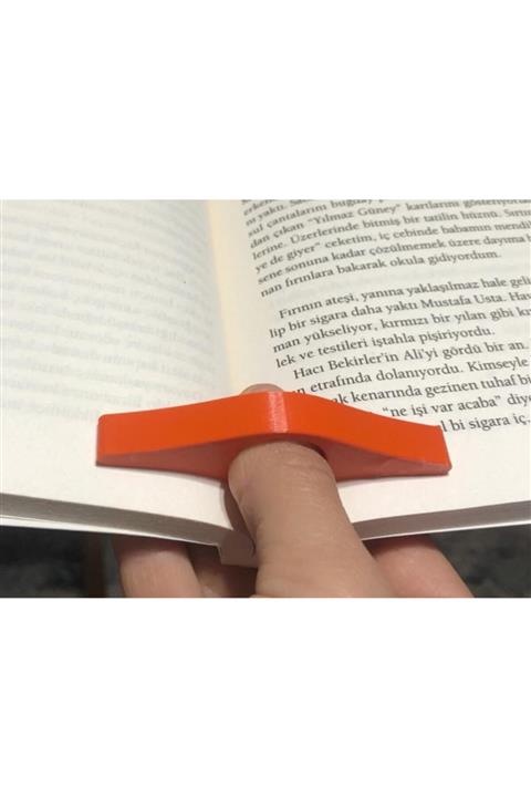 AYAZOĞLU Turuncu Kitap Sayfa Tutucu