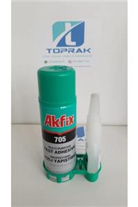 Akfix 705 Hızlı Yapıştırıcı Soğutuculu 200 Ml (mdf-plastik-cam)