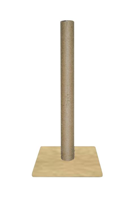 Evcils Kule Kedi Tırmanma Tahtası 100cm Krem Tırmalama Tahtası
