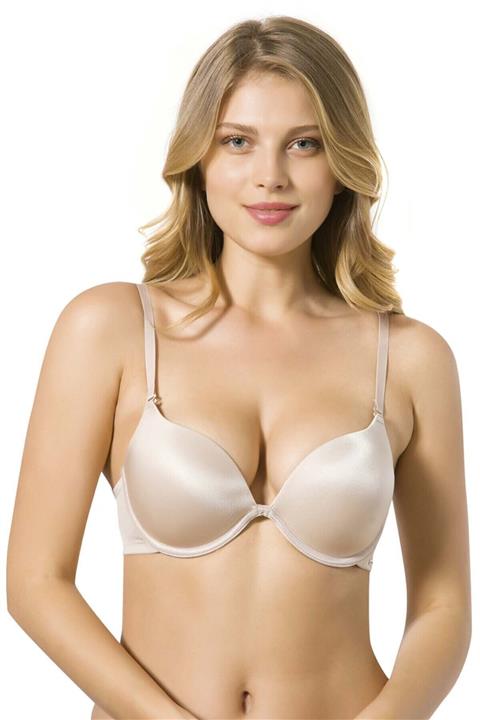 U.S. Polo Assn. Kadın Ten Çift Destekli Double Push Up Sütyen 33146