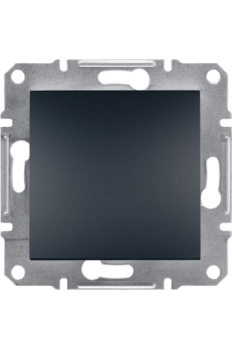 Schneider Electric Asfora Plus Anahtar Antrasit Çercevesiz