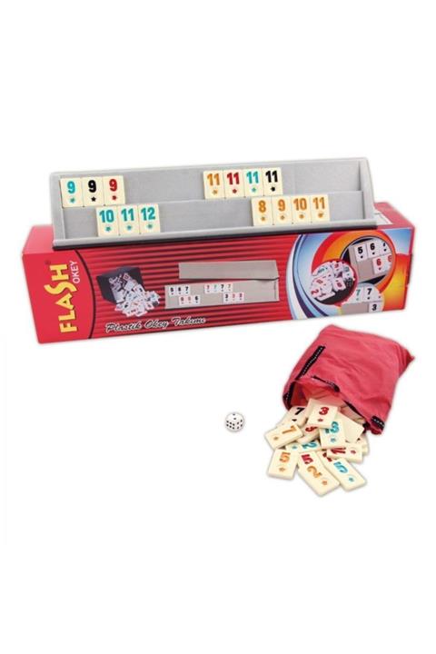 PumpkinHomeDeco Flash Plastik Okey Takımı