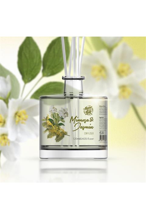 Happy Body Mimosa ve Jasmin Diffuser Mimoza ve Yasemin Oda Kokusu 120 ml