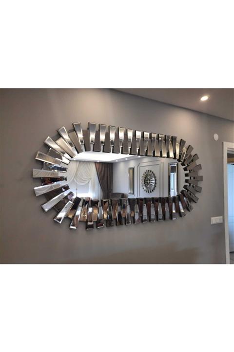 furkancam Lüx Tasarım Elips Model (bizoteli) Ayna