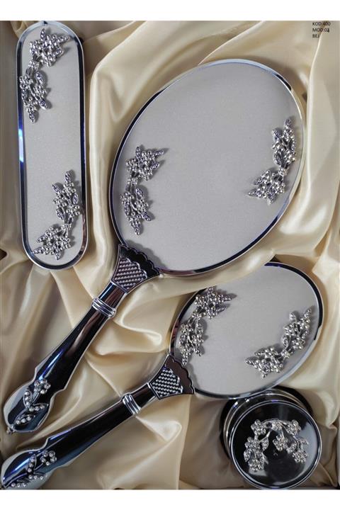 amor women ayna tarak Amor Woman Gelin Hediyelik Ayna Tarak Seti 400-4