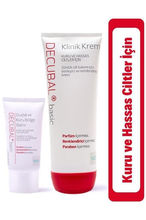 Decubal Kuru Ve Hassas Ciltler Için Set