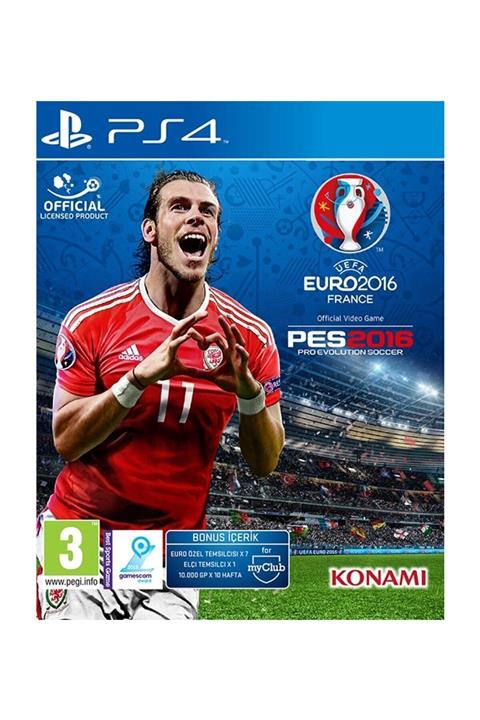 KONAMI UEFA Euro 2016 France PS4 Oyun