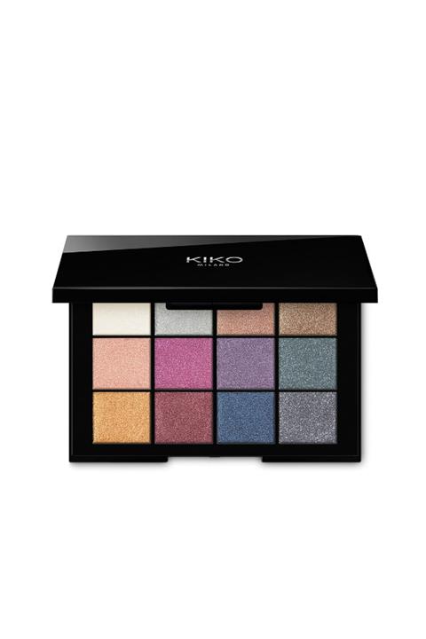 KIKO 12'li Göz Farı Paleti - Smart Cult Eyeshadow Palette 02 Shocking Sparkle Shades 8025272634632