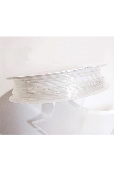 Aker Hediyelik Beyaz Misina İp 10 Adet 1mm 5m