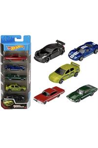 HOT WHEELS Hızlı ve Öfkeli  Araba Seti Fast And Furious Yeni Model 5'li