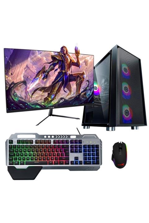 TURBOX Nitrox I5 4.gen 8gb Ram 256gb M.2 Ssd 4gb Rx550 23.8'' Mon. Masaüstü Bilgisayar