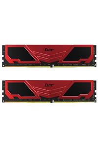 TEAM Elite Plus 32gb (2x16gb) Ddr4 3200mhz Cl22 Kırmızı-siyah Ram