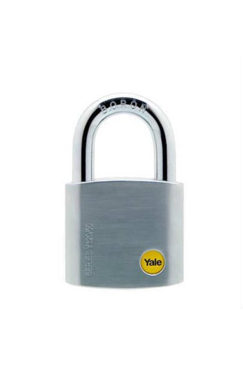 Yale 60 Mm Krom Kaplamalı Asma Kilit - Dış Mekana Uygun