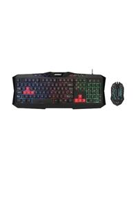 Everest KMX-88 USB Kablolu Siyah Gaming Q Klavye+ Mouse Set