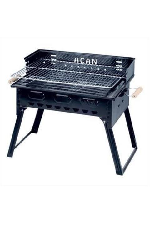 Açan B2 Mangal Emaye Çift Izgaralı