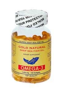 Gold Natural Omega 3 - 100 Softgel Balık Yağı