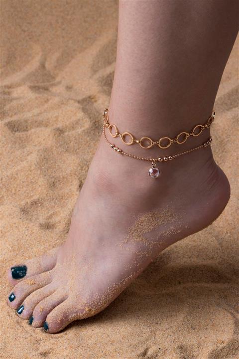 Ervalina Taş Detaylı Halhal 051