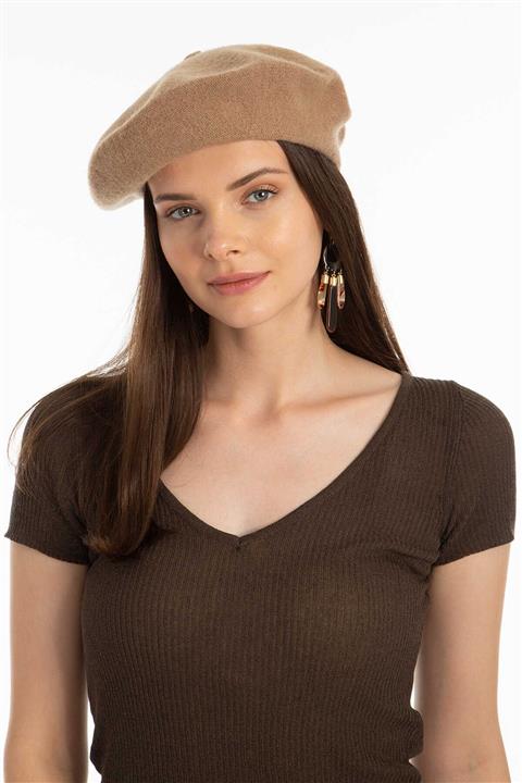 CapTown Kadın Kahverengi Ressam Beresi