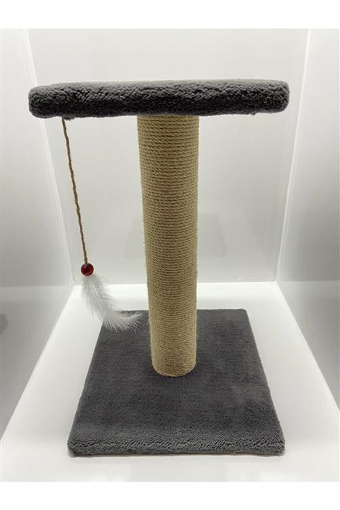 VOVOSHOP Kedi Tırmalaması 55 cm Peluş Kumaş Gri