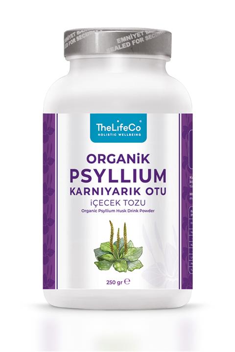 TheLifeCo Psyllium Powder Karnıyarık Otu Tohumu Tozu 250 gr