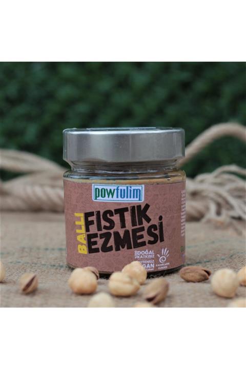 powfulim %95 Yer Fıstığı %5bal Ezme 200gr