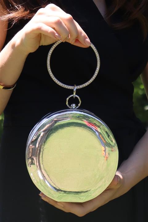 weem bag Bilezik Gümüş Ayna Abiye Çanta