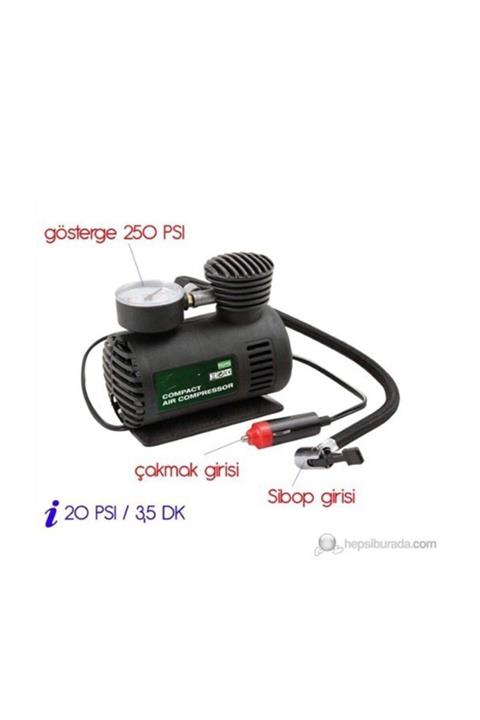 Marka Mini 300 Psı Lastik Şişirici Hava Kompresörü 78402
