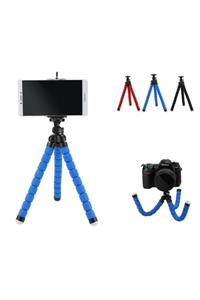 SATAVALA 26 Cm Süngerli Esnek Bükülebilir Ayaklı Akrobat Tripod