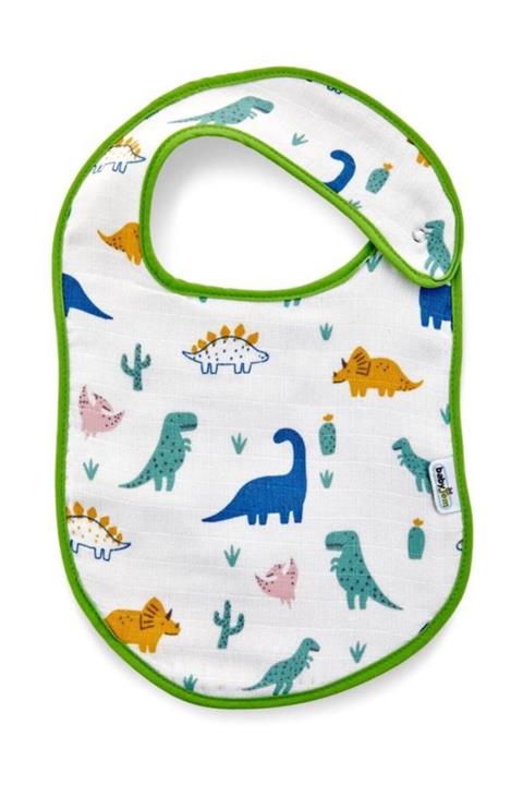 Babyjem Bebek Müslin Önlük Dino