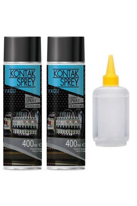 Transformacion Transformacıon 2 Adet Yağlı Kontak Sprey Makine Yağı Seti