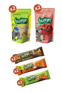 Humm Organic Organik Vegan Karma Mini Küpler& Vegan Karma Bar Paketi 10 Adet