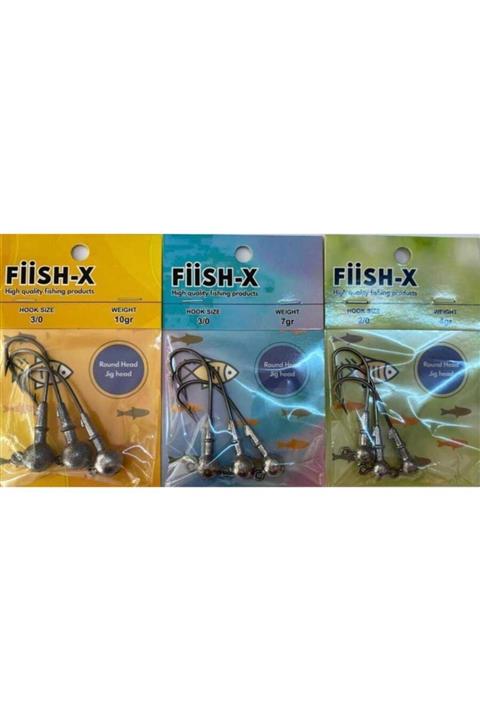 FIIISH Fiish-x Jighead 4 - 7 - 10 Gr