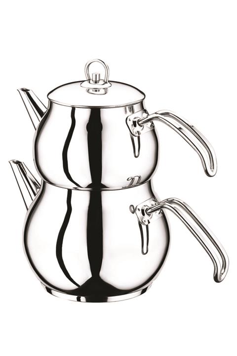 OMS Çelik Çaydanlık Büyük Boy(l)