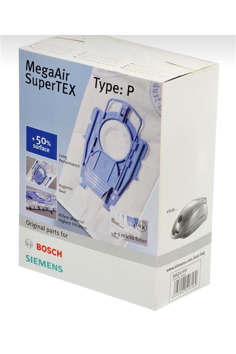 Siemens Bosch- Type P Ergomax Elektrikli Süpürge Uyumlu Kutulu Toz Torbası