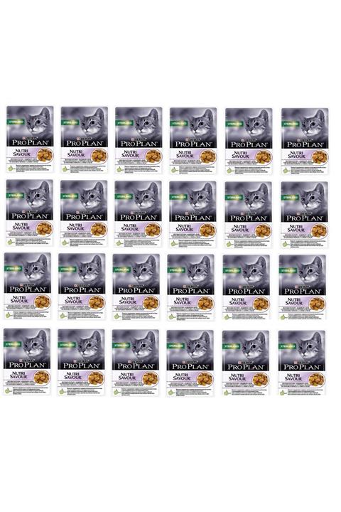 Proplan Kısır Hindi Etli Kedi Yaş Mama 85 Gr. X 24 Adet