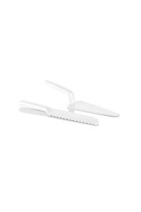 EWs Kitchenwaree Beyaz Spatula Bıçak Seti