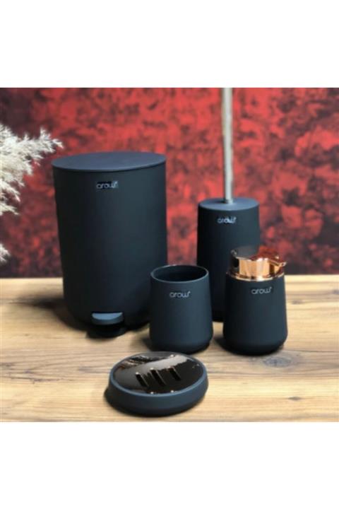 AROW Capri 5 Parça Akrilik Banto Takımı Seti Siyah