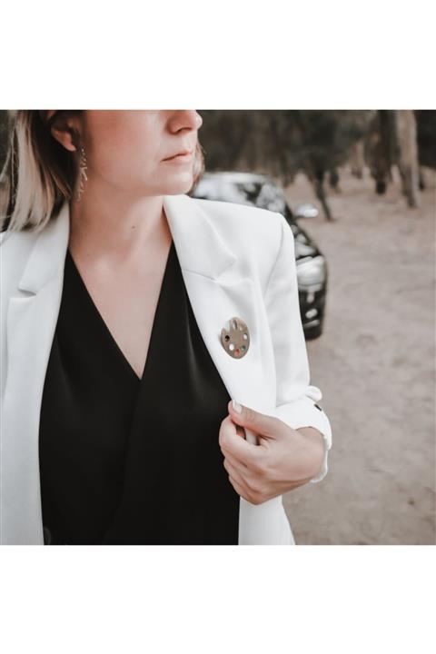 Atölyemiz Canımız Palet Yaka Iğnesi